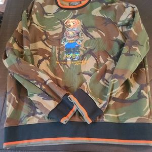 Iconic Polo Bear, "Polo Bear by Ralph Lauren," and "Ralph Lauren" script printed